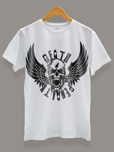 DEATH PENALTY 2d branding design fashion illustrator photoshop t shirt t shirt design tshirt white