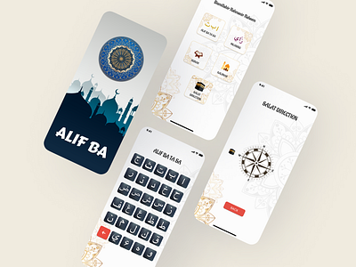 Alif Ba App Design android arabic ios learning mobile ui