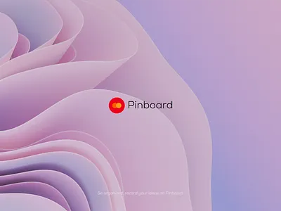 Pinboard Logo Project branding design graphic design logo mahdi rabiee mohammad mahdi rabiee pinboard pinboard logo project ui website