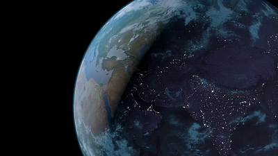 Earth 3d animation blender c4d earth motion graphics render