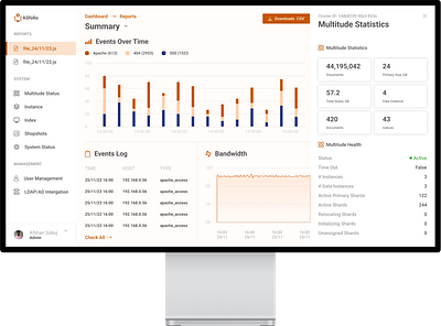 Redesign Statistics dashboard branding graphic design ui