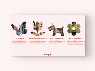 motoguo | website redesign branding clothing concept design graphic design illustration landing londread slider ui web webdesign