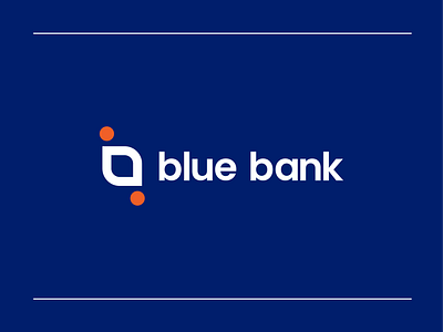 Logo blue bank | Brand Guide brand guidelines brand identitiy branding branding design graphic design logo logo branding logo design logo inspiration