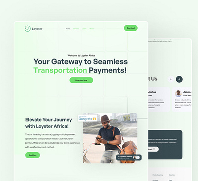 Landing Page Design landing page ui ui design web design website