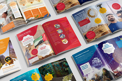 Expo 2020 School Programme Collaterals brochure dubai expo 2020 graphic design interactive documents print