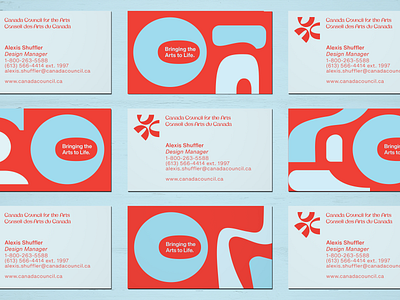 Business Card Design with Fluid Identity