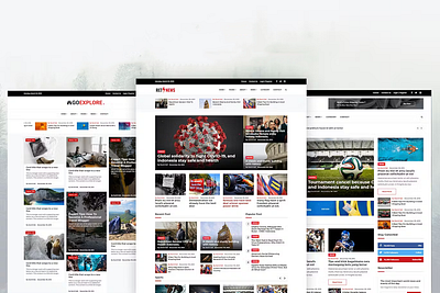 news paper elementor web design wordpress