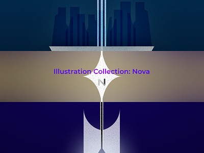 [2023] 013: Nova - Illustration Collection collection cosmos design illustration k10398 nova tetraos vector