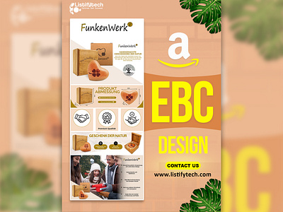 Amazon Enhance Brand Content | Listifytech amazon amazon ebc amazon listing images amazon product description design ebc enhance brand content graphic design illustration listing images ui