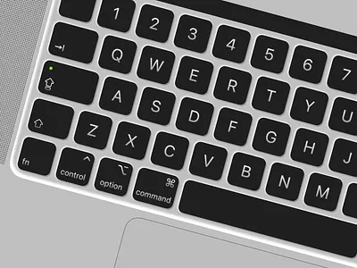 MacBook Keyboard · Simple Var. apple graphic design keyboard macbook technical design visual