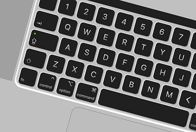 MacBook Keyboard · Simple Var. apple graphic design keyboard macbook technical design visual