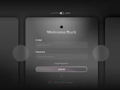 Login Form app compornents mac mobile saas ui