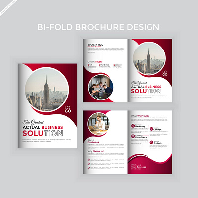 Corporate bifold brochure & catalog design bifold brochure brochuredesign business catalog catalog design companyprofile corporate trifold
