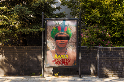 Brasil no Olhar dos Viajantes cartaz documentário graphic design história poster