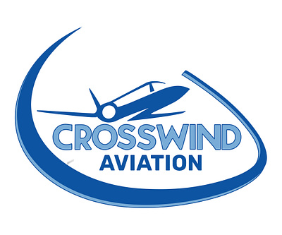 crosswind aviation aircraft aviation branding design graphic design illustration logo vector