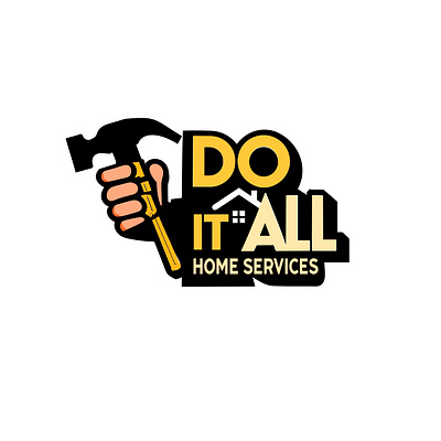 Do it All branding design graphic design home services illustration logo vector