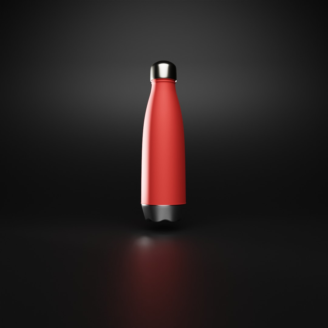Reusable Water Bottle 3d 3d blender 3d render 3dart blender blendercycles blenderlights botella cyclesengine graphic design graphicdesign lightsetup product design productdesign reusablebottle reusableproducts waterbottle