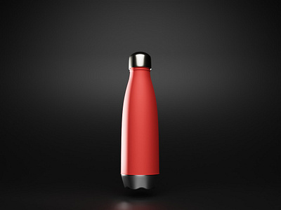 Reusable Water Bottle 3d 3d blender 3d render 3dart blender blendercycles blenderlights botella cyclesengine graphic design graphicdesign lightsetup product design productdesign reusablebottle reusableproducts waterbottle