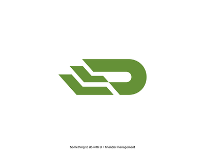 D - Finance branding d monogram finance flat graphic design logo minimalist modern money monogram