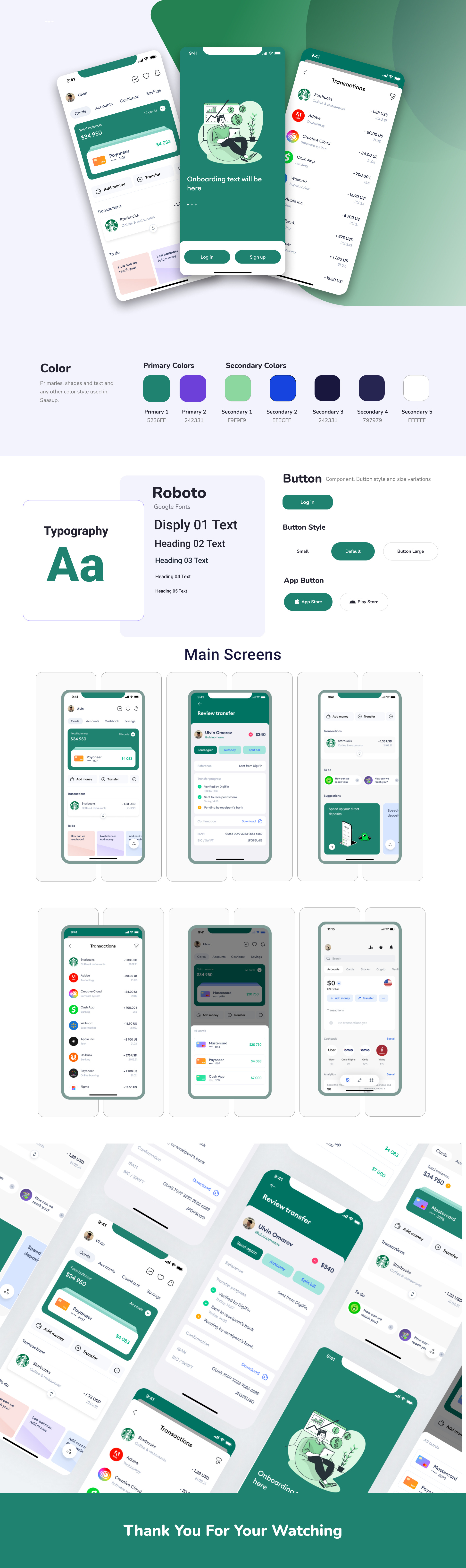 Fintech Mobile Application Design app app design branding creative design figma figma design graphic design illustration mobil mobile app mobile app design mobile application ui ui design uiux user experience user interface userinterface web application