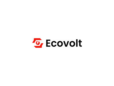 Ecovolt - Logo Design brand identity branding company logo data e logo graphic design letter mark logo logo designer mark minimalist modern logo monogram nft symbol volt volt logo web3