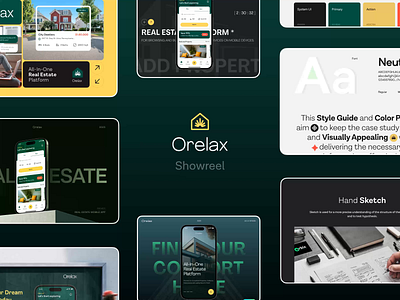 🏡 Orelax: Your Ultimate Real Estate Solution! 🚀 animation app branding casestudy design mobile app design motion graphics orbix studio orbixstudiollc product design promo video property realestate realestateapp rent showreel ui userinterface ux visual design