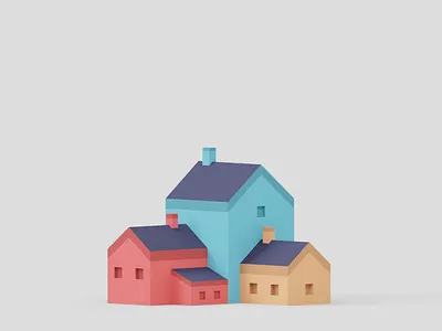 Urban Landscape 3d 3d animation 3d art animation art art direction b3d blender blender3d city cityscape colors design graphic design illustration low poly lowpoly motion motion graphics urban