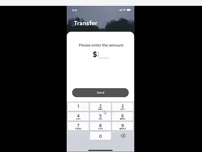 Typing Field Animation UI Design animation design graphic design illustration ui vector