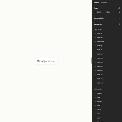 Advanced Chat Component in Figma #uikit #responsivedesign design design system figma interface ui ui kit ux