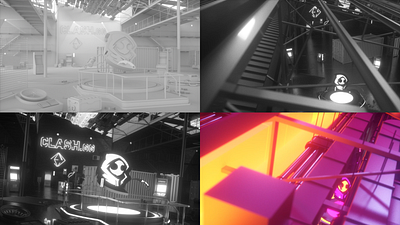 3D Work For Urban #Branding 3d animation branding graphic design logo motion graphics stream overlays stream package