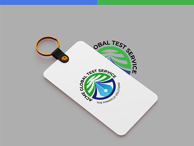 ACME Global Test Service Logo Design 3d a4 brochure animation branding brochure business brochure design graphic design green and blue logo illustration logo online studylogo pen logo poster study abroad logo study logo ui