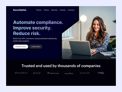 SecurifyHub: Elevating Security - A Design Concept cyber security cybersecurity internet network security privacy proxy secure security security web server social security ui vpn vpn app vpn concept vpn service vpn website web web design website