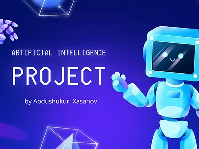 Artificial Intelligence Presentation animation branding graphic design logo presentation ui web template
