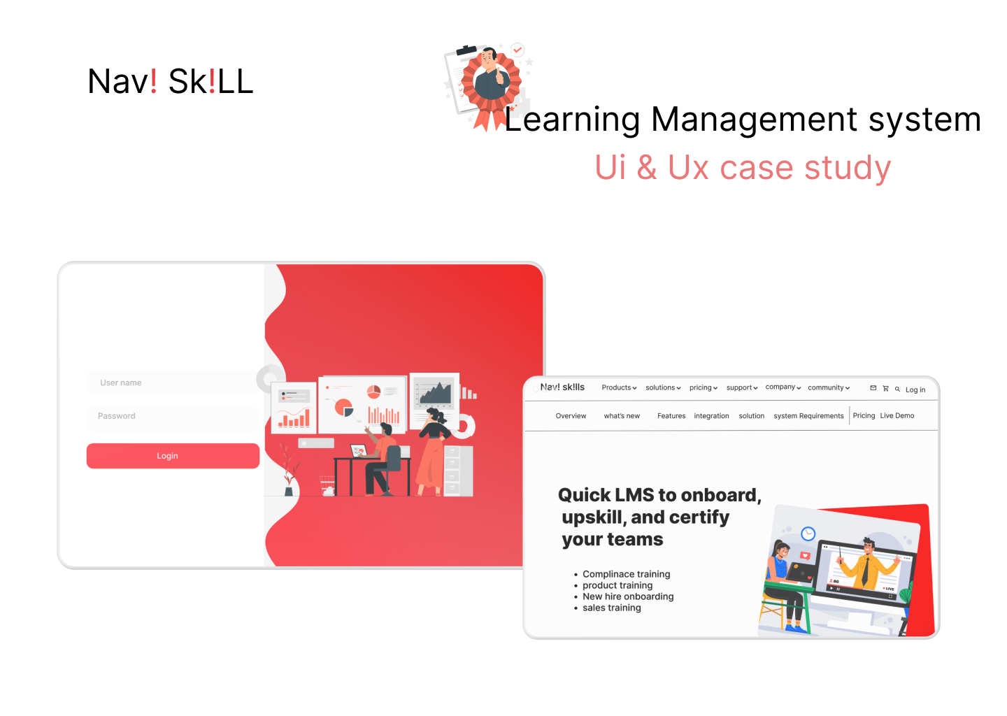 Learning Management System by Naveen on Dribbble