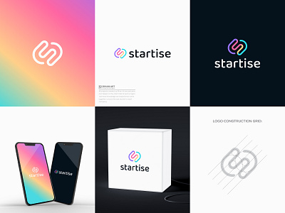 Startise | Letter S | Technology | App | Software Compnay 2023 99designs app brand identity branding creative creative logo design development digital marketing graphic design letter s lettermark logo logo design logo designer logo grid minimalist software ui vector