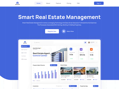 MEADOW-Real Estate SaaS UI Design animation apartment branding case study dashboard design house investment landing page logo motion graphics product property propertytechrevolution realestate saas ui uiux website