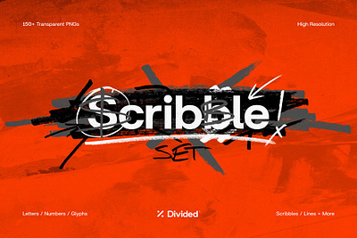Scribble Set (150+ Hand-drawn Elements) branding design download element elements free free download graphic design transparent