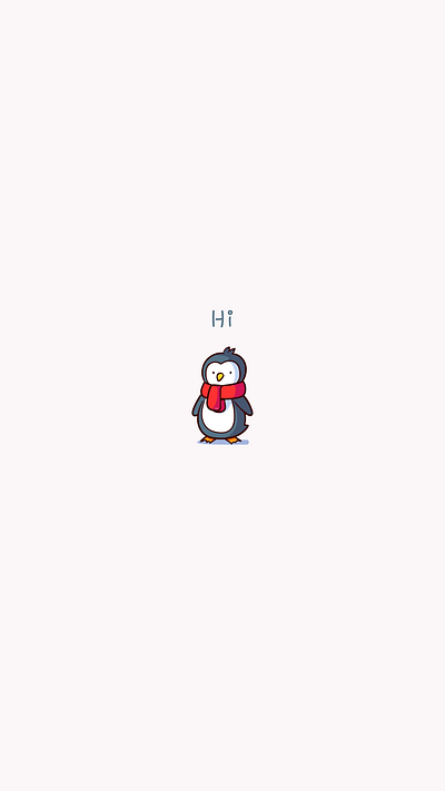 Little Sweet little sweet penguin penguin animation