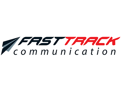 Logo Design for Fastrack Communication brand identity branding design graphic design logo vector