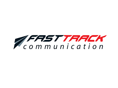 Logo Design for Fastrack Communication brand identity branding design graphic design logo vector