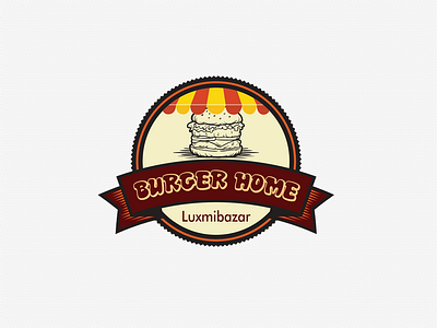 Logo Design for Burger Home brand identity branding corporate logo design design graphic design logo vector