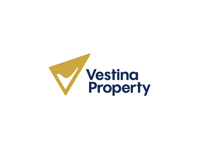 Vestina Property Branding Project branding graphic design logo