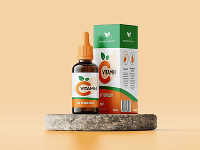 Vitamic C | Product Packaging & Label Design custom label logo product packaging label design professional unique