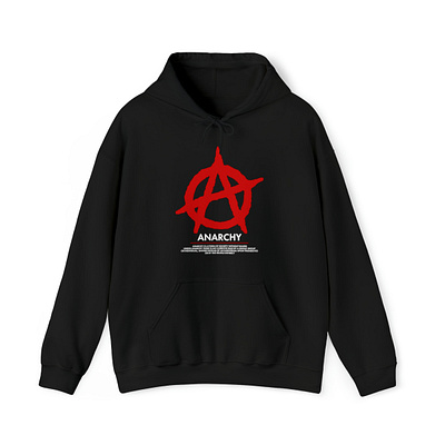 Anarchy Hoodie anarchy apparel design free will graphic design hoodie rebel sweatshirt