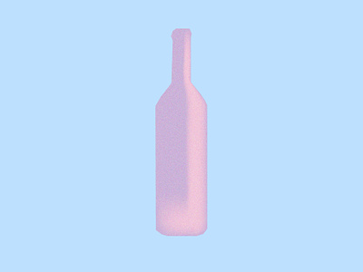Wine bottle brand branding graphic design illustration wine