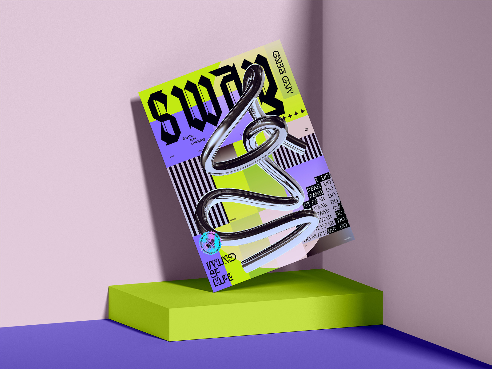 Noisescapes, DDС 3 - I, II, III, IV a3 abstract art design design challenge diseno flyer graphic design graphics poster print printmaking prints visual identity