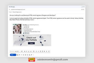 Professional email signature clickable html email signature clickable signature email signature email signature html emsil html email signature html signature outlook signature professional email signature