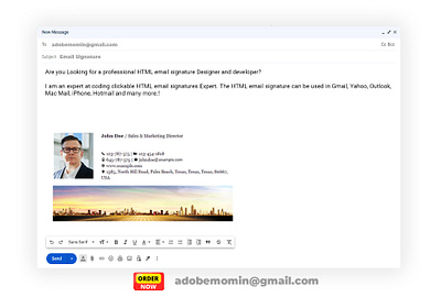 Professional & Corporate HTML EMAIL SIGNATURE clickable html email signature clickable signature email email signature email signature html html email signature html signature outlook signature