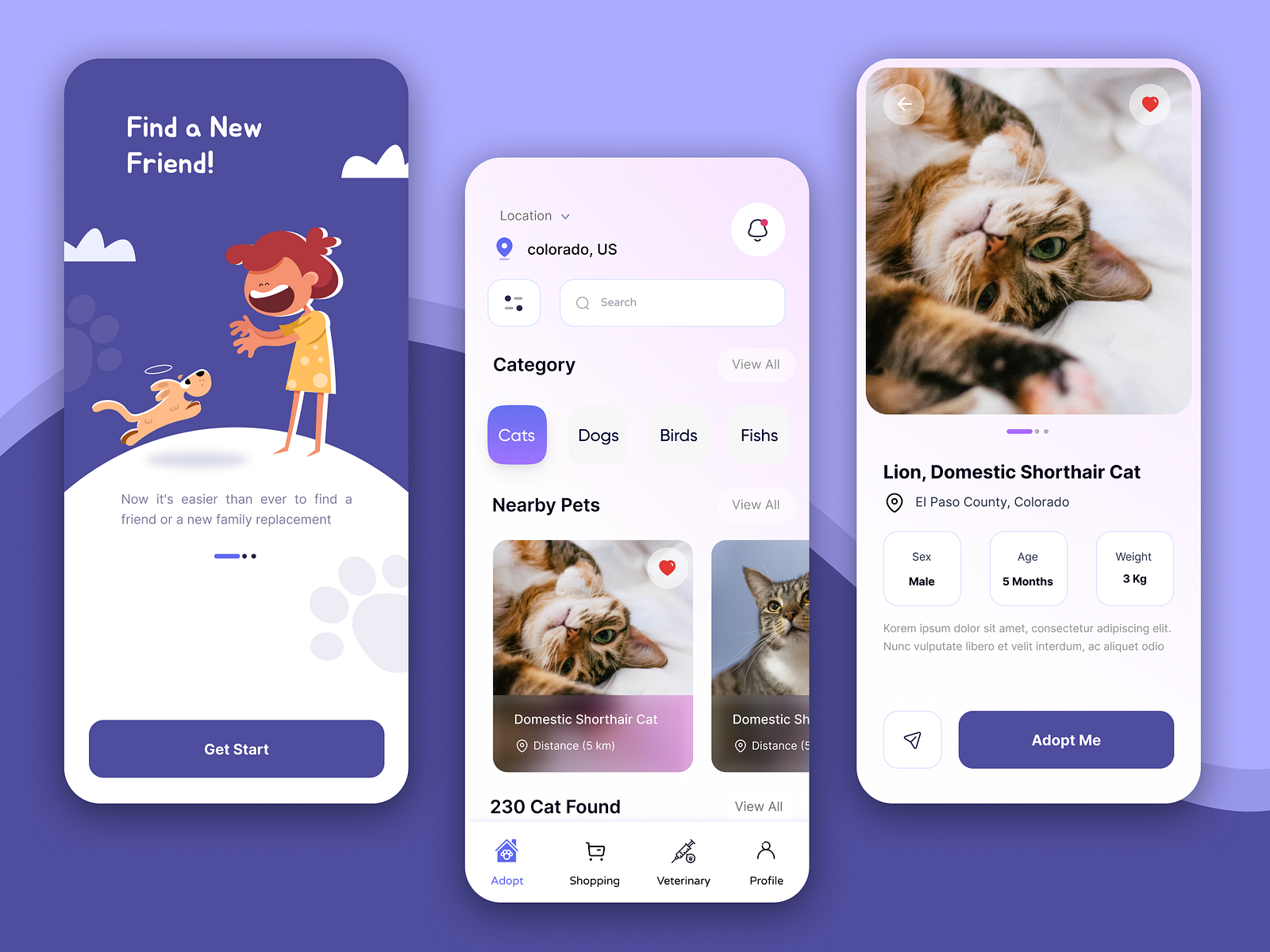 Animal App by Atena Ahmadi on Dribbble