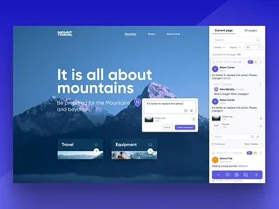Web feedback service console feedback ui ux web